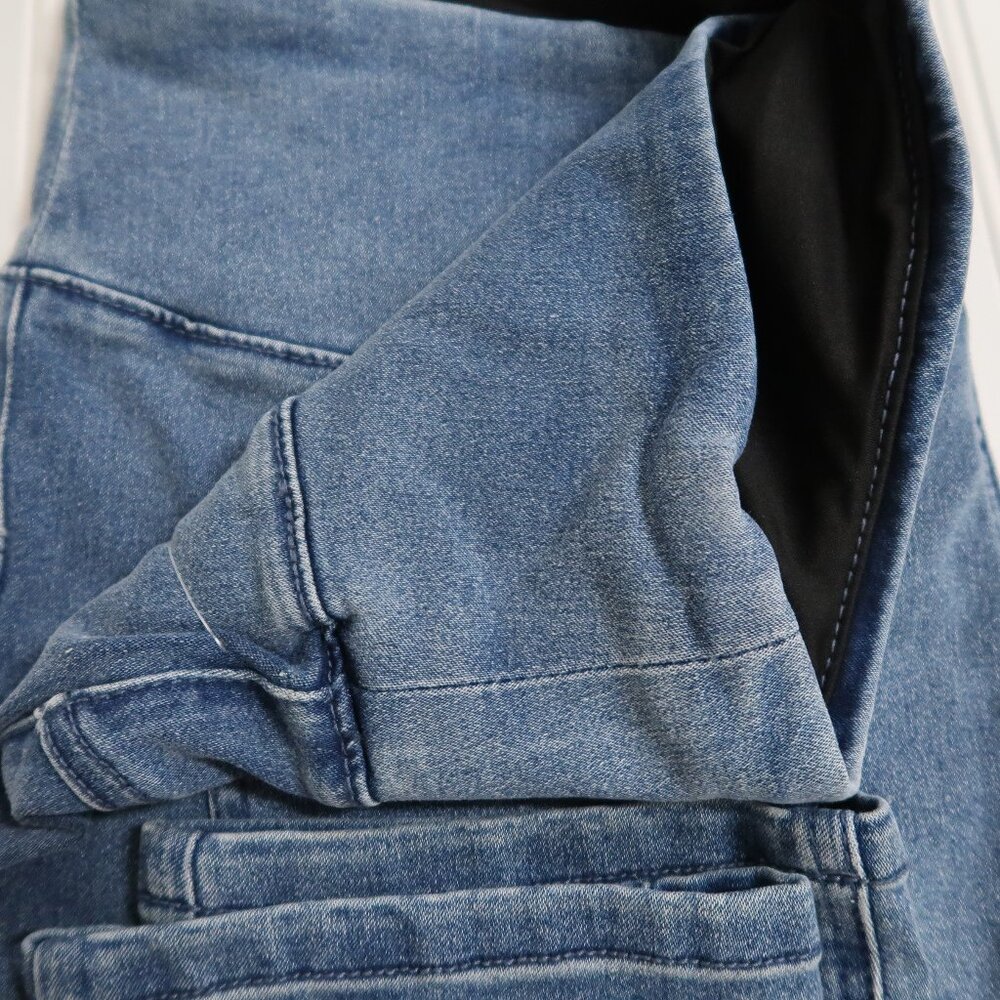 DG2 by Diane Gilman Virtual Stretch Suddenly Slim Jegging Chambray Blue XL